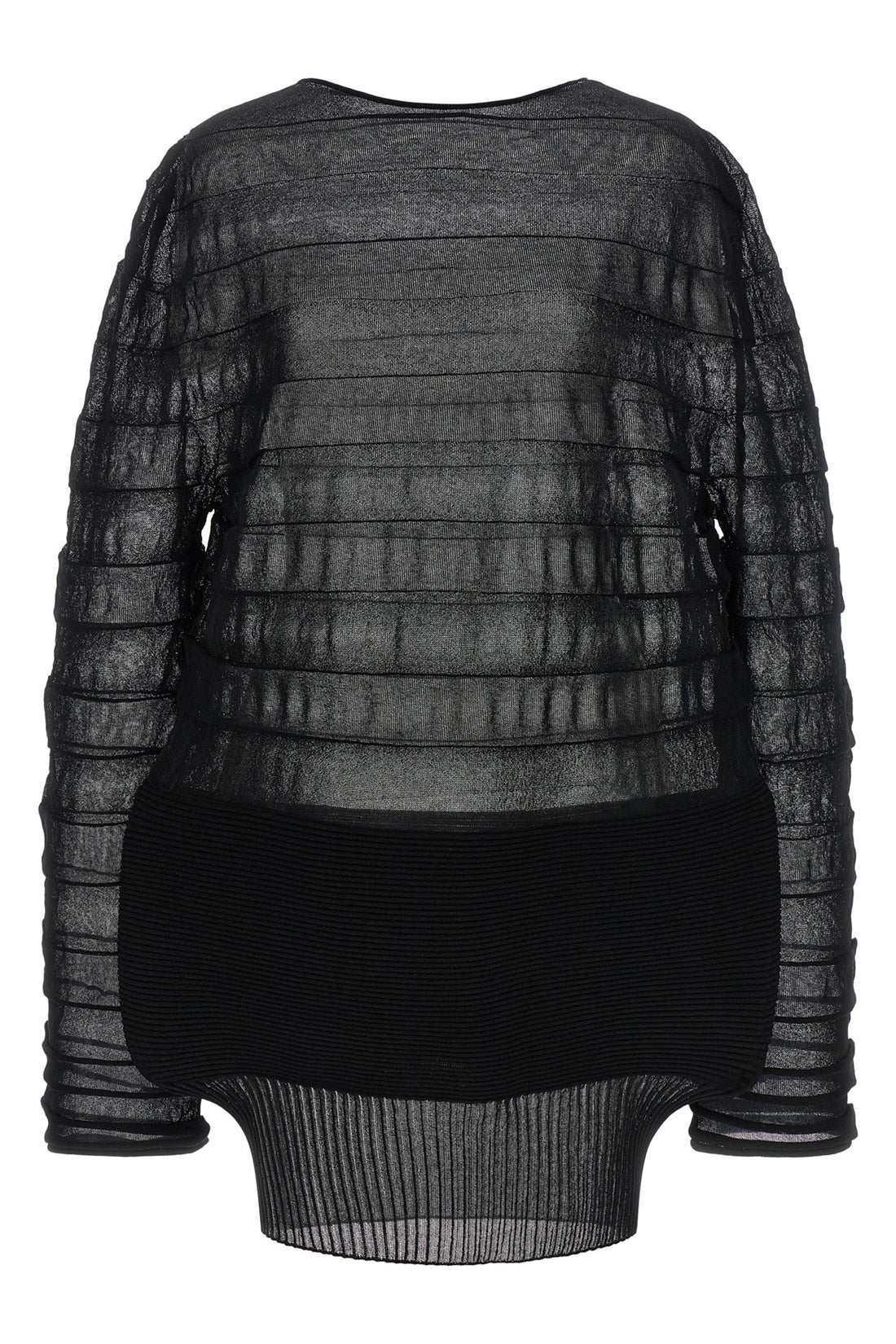 ISSEY MIYAKE 2 moving knit fabric top