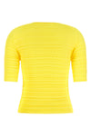 jiggly pleats blouse in pleated ribbed fabric