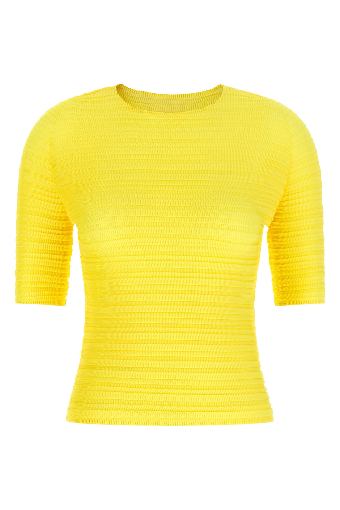 ISSEY MIYAKE 2 jiggly pleats blouse in pleated ribbed fabric