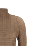 wooly pleats-66 pleated blouse