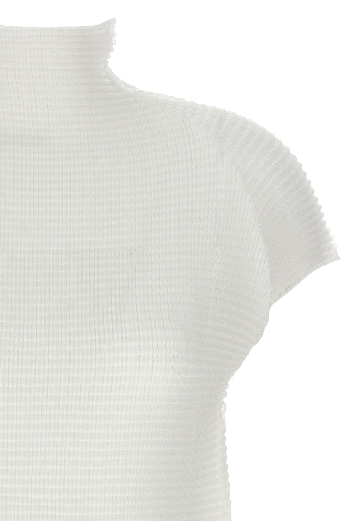 wooly pleats-66 pleated t-shirt
