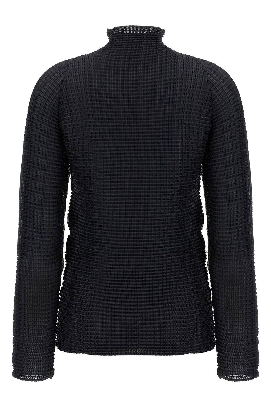 ISSEY MIYAKE 2 wooly pleats pleated blouse