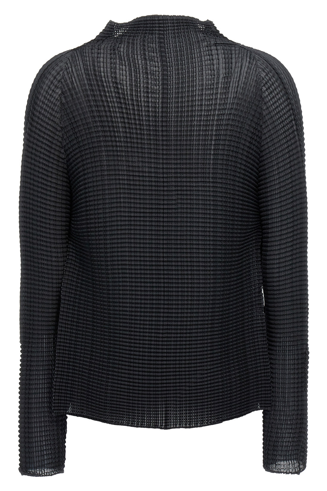 ISSEY MIYAKE 2 wooly pleats pleated cardigan