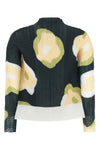 verve pleats top cardigan in pleated fabric