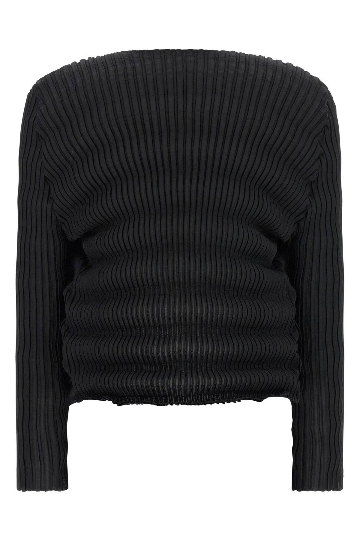 the spring pleats issey miyake cardigan sets new standards of sartorial archit