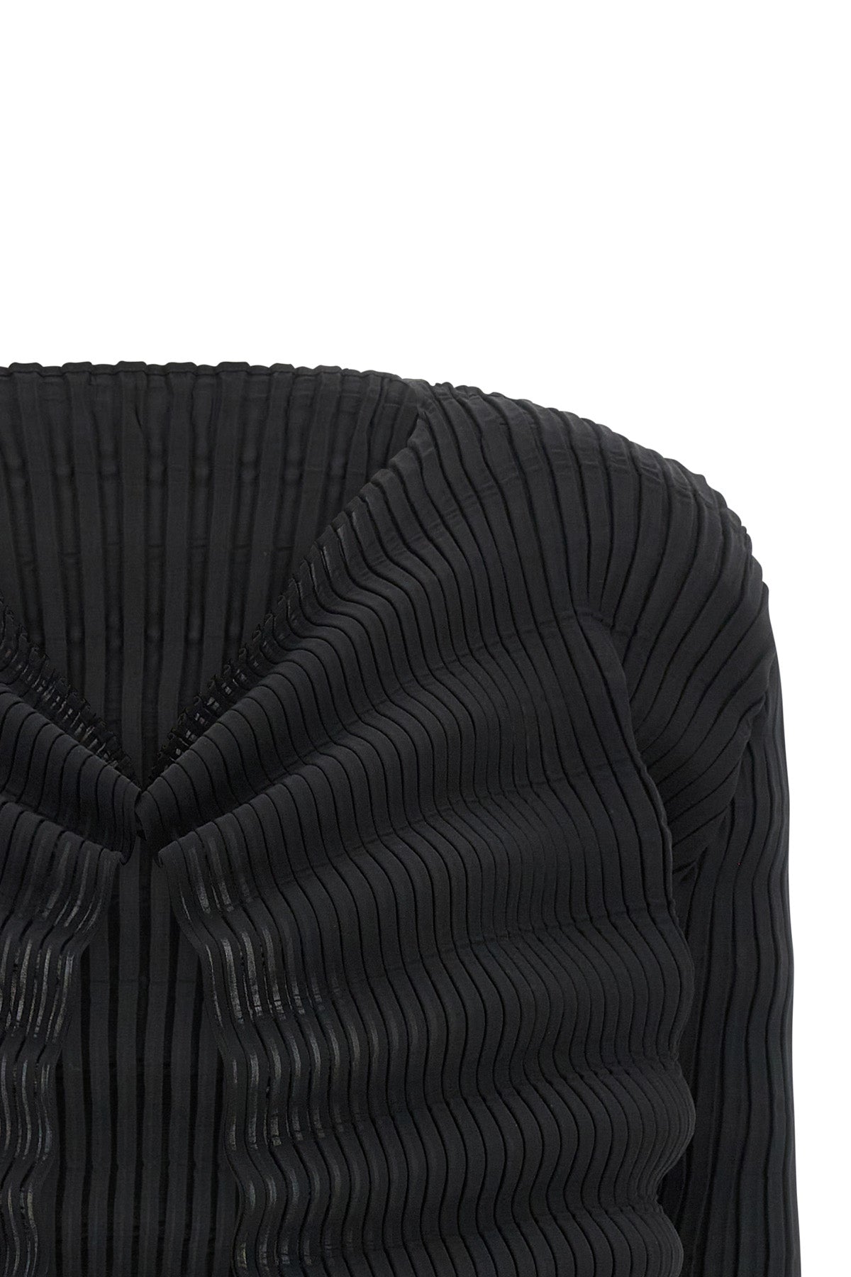 the spring pleats issey miyake cardigan sets new standards of sartorial archit