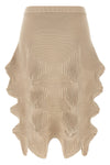 linkage knitted skirt