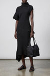 life form stretch knit midi dress