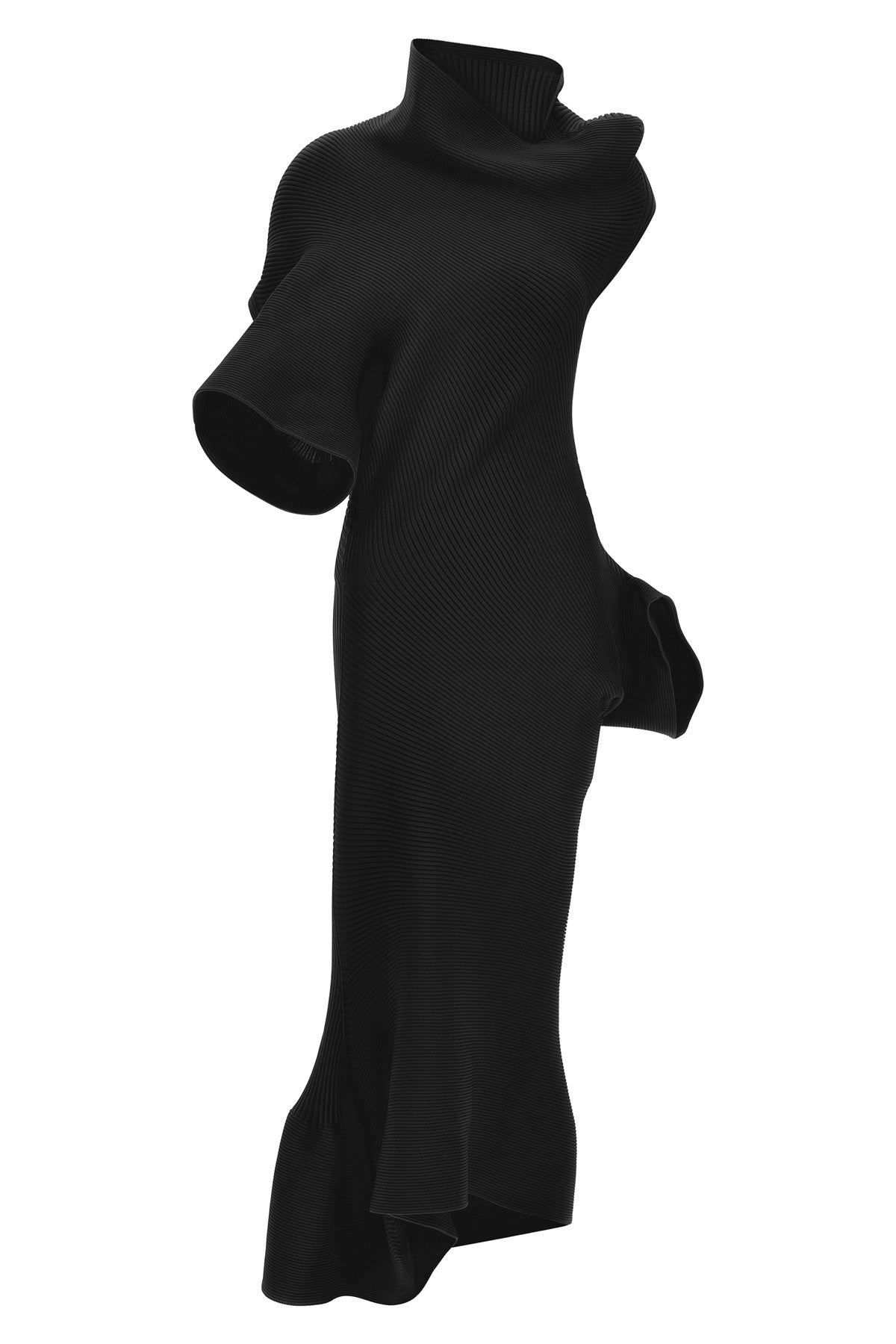 life form stretch knit midi dress
