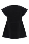 mini corrugated knit dress in ribbed fabric
