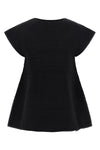 mini corrugated knit dress in ribbed fabric