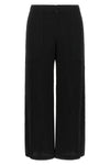 the hatching bottoms issey miyake trousers define a wide and fluid silhouette