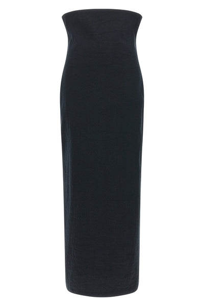 the long skirt issey miyake allow redefines the codes of contemporary tailoring
