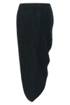 the leaf pleats issey miyake skirt redefines volumes through rigorous pleated