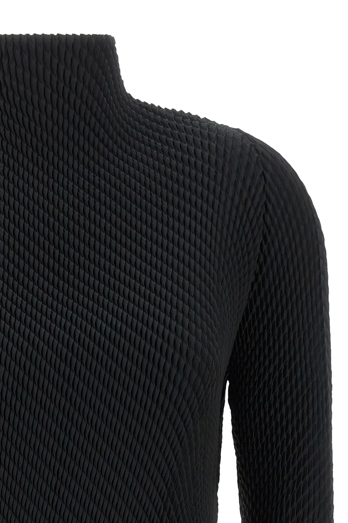 the misty pleats top issey miyake redefines the codes of contemporary clothing