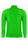 the issey miyake wooly pleats-68 blouse exemplifies the brands mastery of str