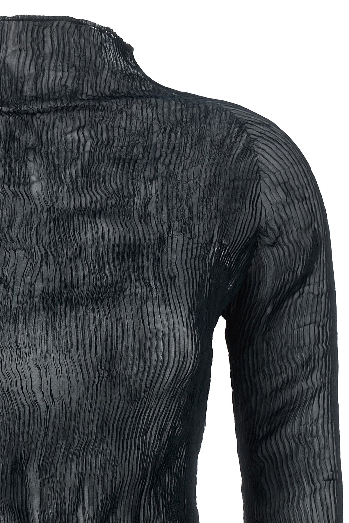 the chiffon twist 1 issey miyake turtleneck sweater sets a new standard of sar