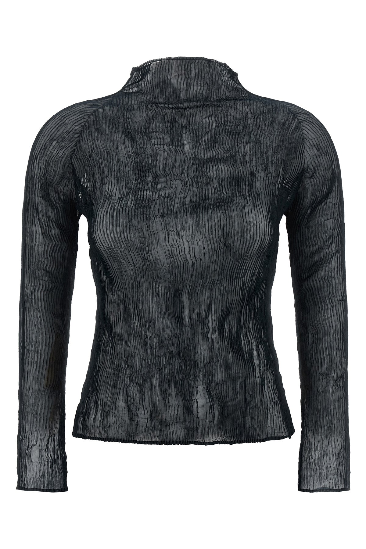 the chiffon twist 1 issey miyake turtleneck sweater sets a new standard of sar