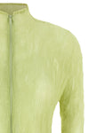the chiffon twist 1 issey miyake cardigan embodies the textile avant-garde thr