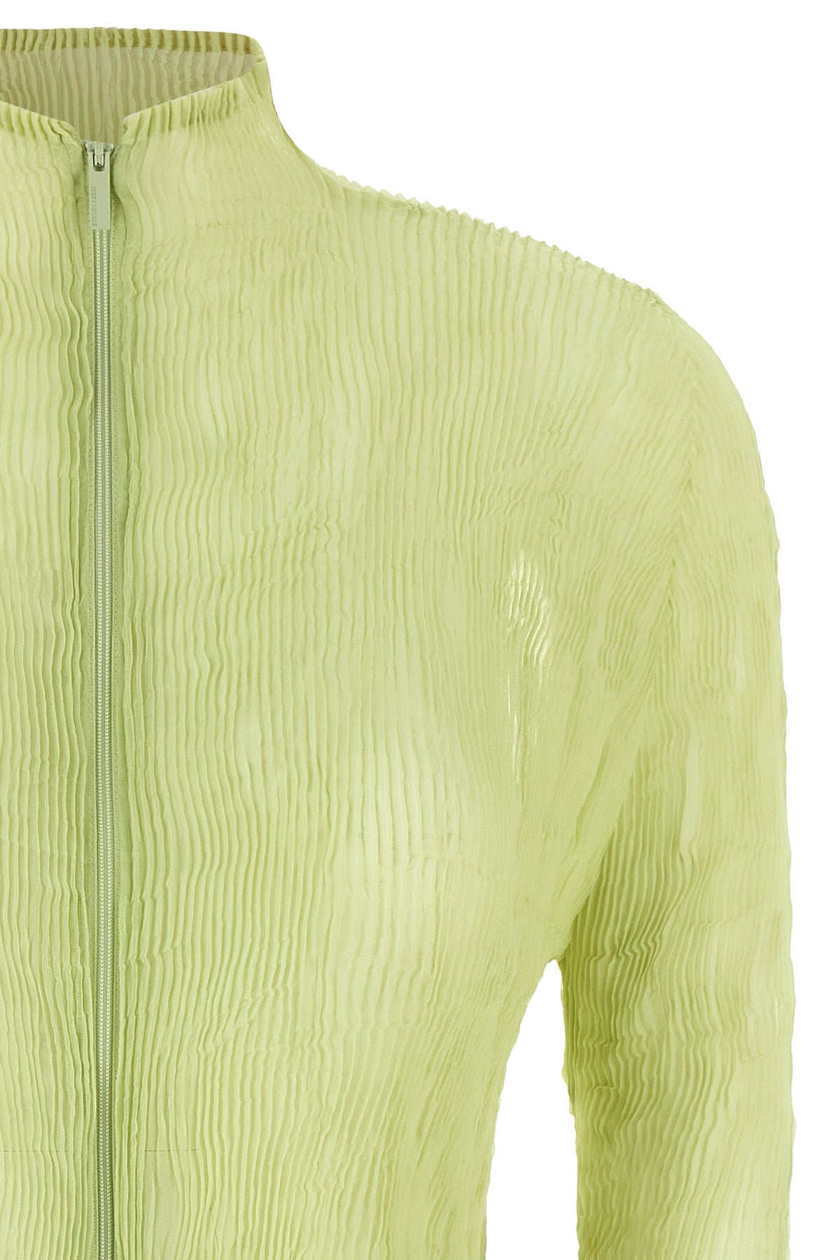 the chiffon twist 1 issey miyake cardigan embodies the textile avant-garde thr