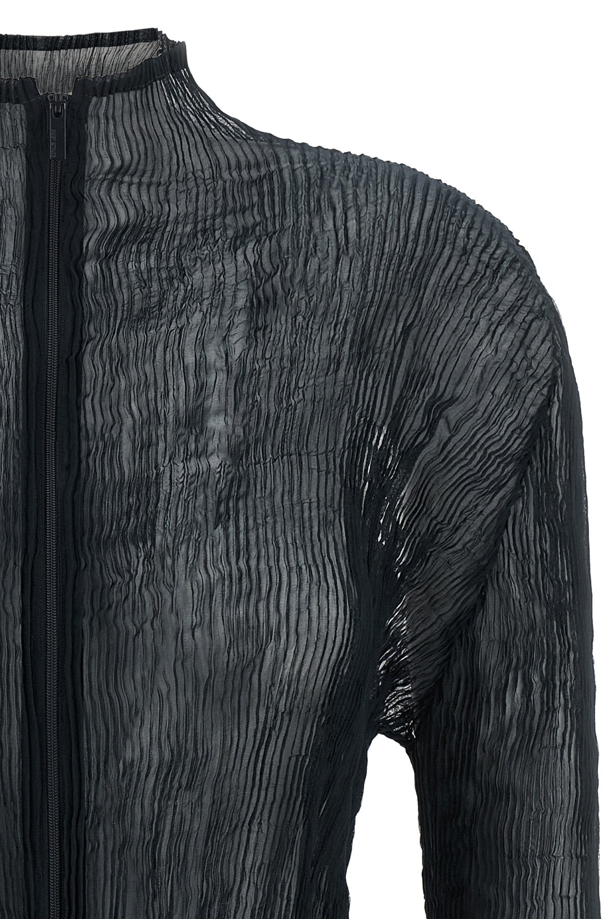 the chiffon twist 1 cardigan issey miyake exemplifies the brands mastery in t