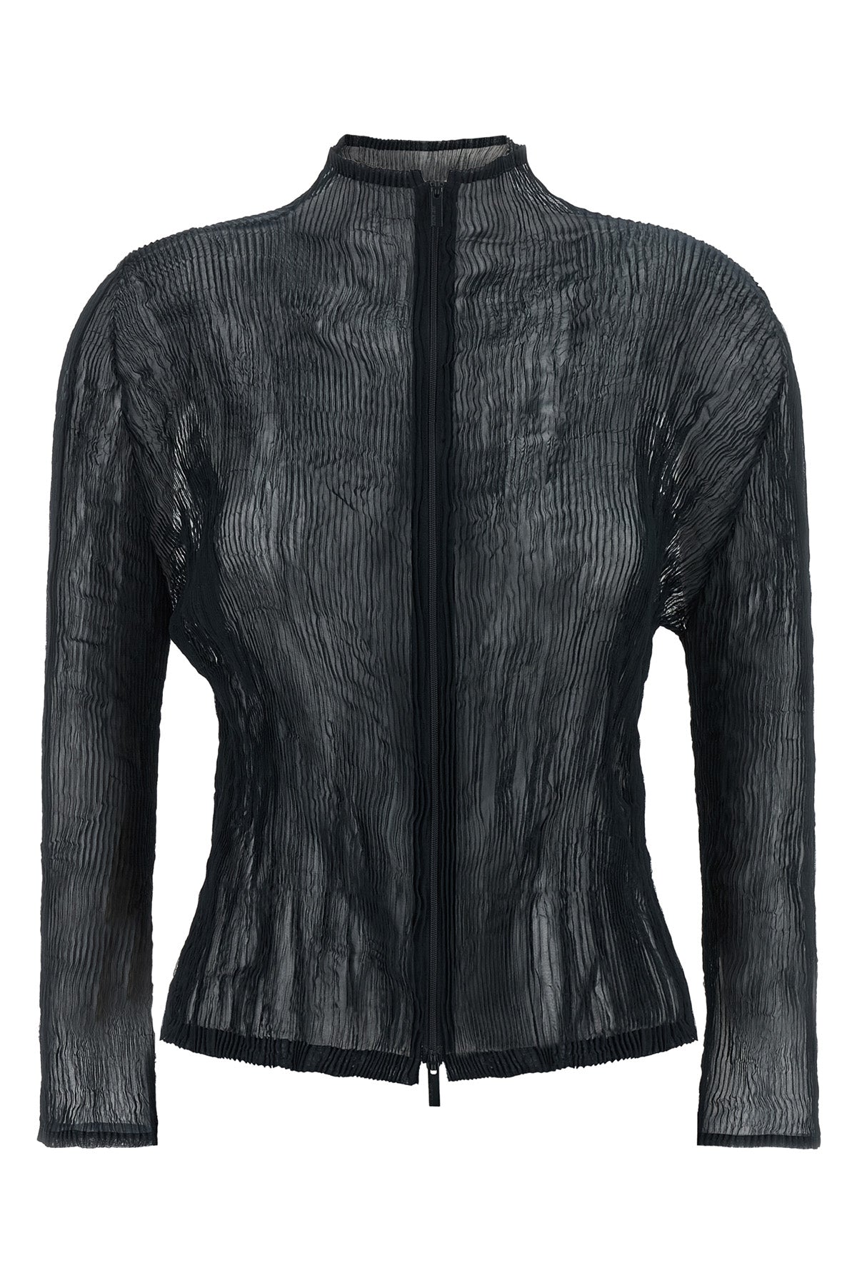 the chiffon twist 1 cardigan issey miyake exemplifies the brands mastery in t