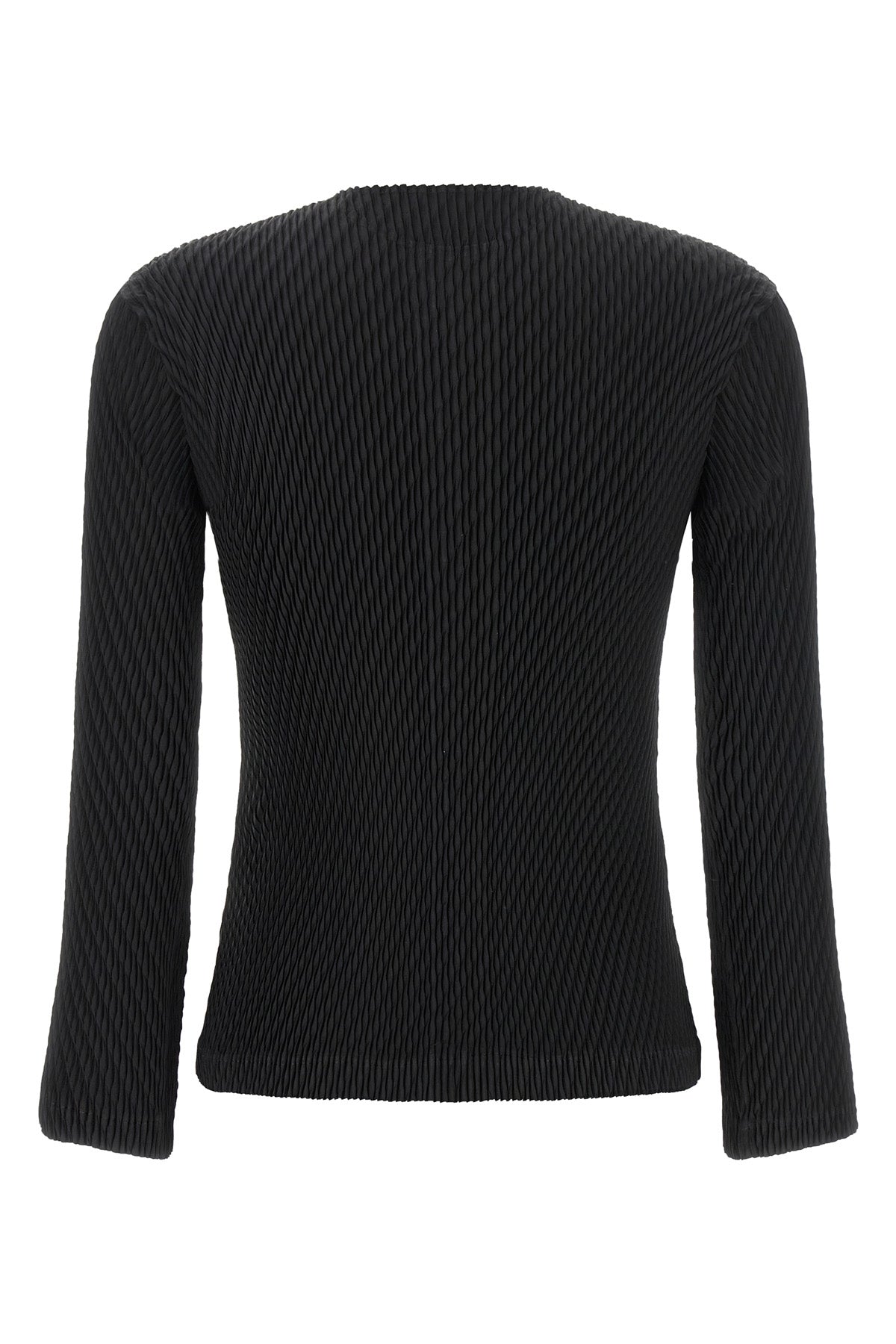 the issey miyake rhombus pleats cardigan redefines knitwear through an archite