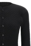 the issey miyake rhombus pleats cardigan redefines knitwear through an archite