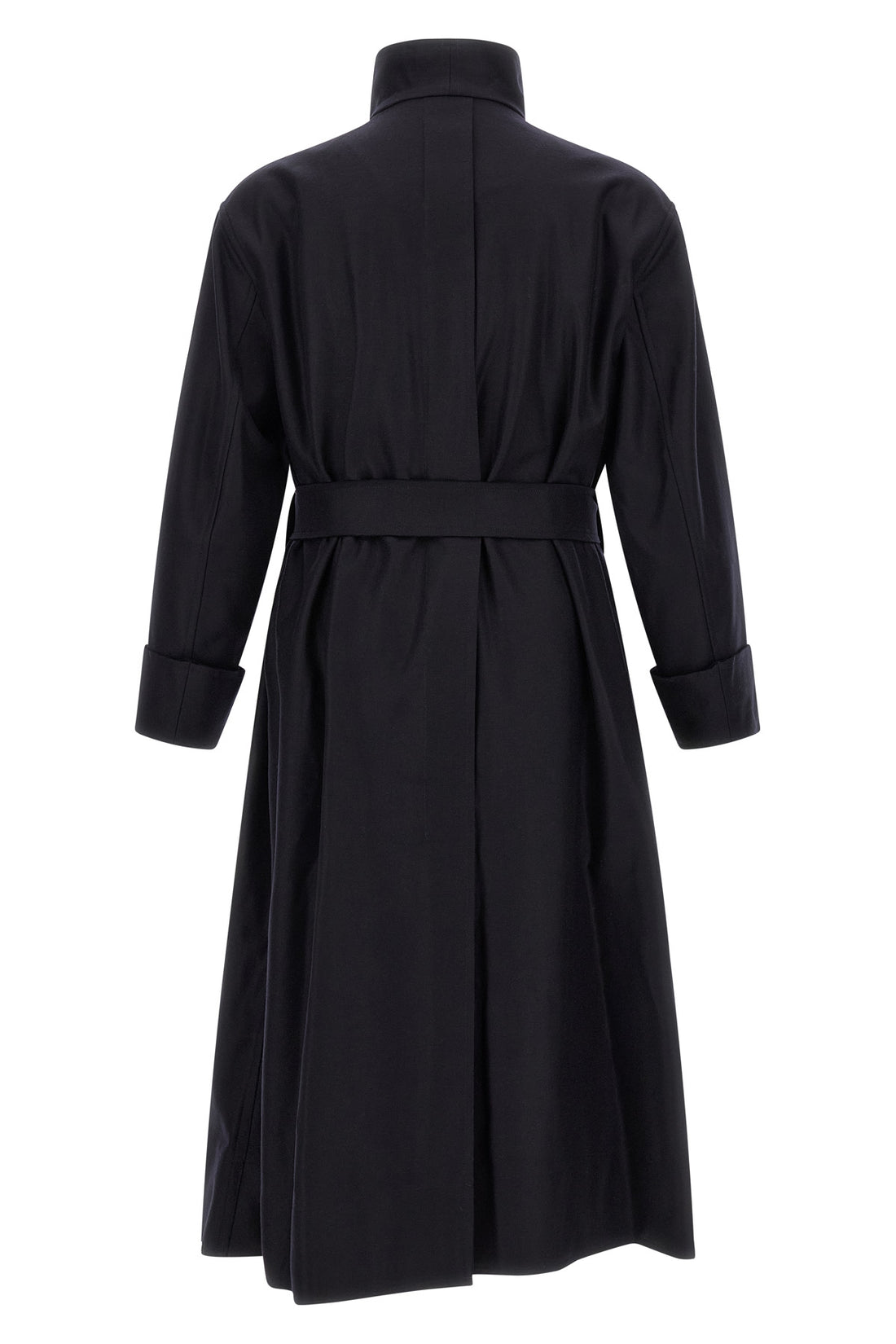 ISSEY MIYAKE 2 the issey miyake shell trench coat redefines the volumes of outerwear through