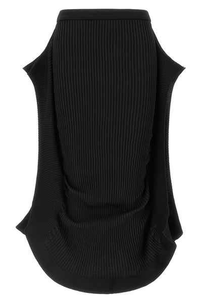 the midi skirt issey miyake prance redefines volumes through an avant-garde de