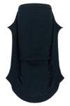 the skirt issey miyake prance redefines the volumes through a rigorous three-d