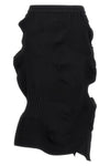 the midi skirt issey miyake kone kone redefines the volumes through a complex