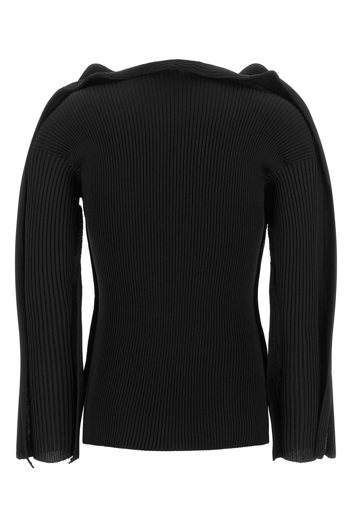 the issey miyake top redefines the female silhouette through a complex textile a