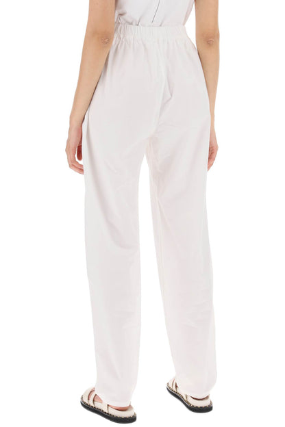 the nicola boxer poplin pants in