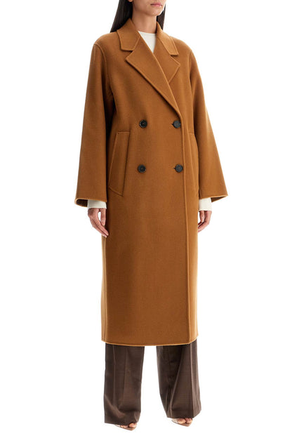 clara double-breasted wool coat