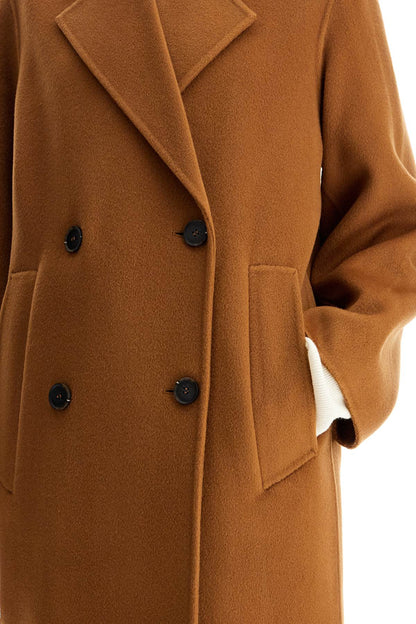 clara double-breasted wool coat