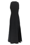 iraka silk twill midi dress