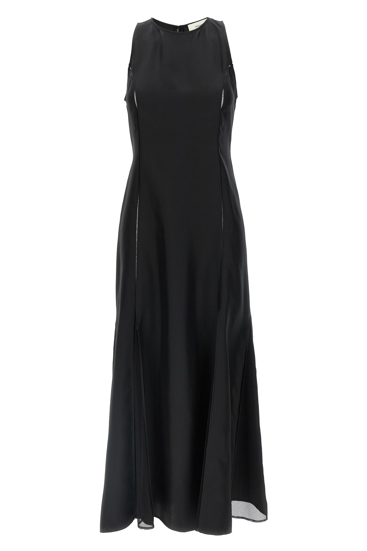 iraka silk twill midi dress