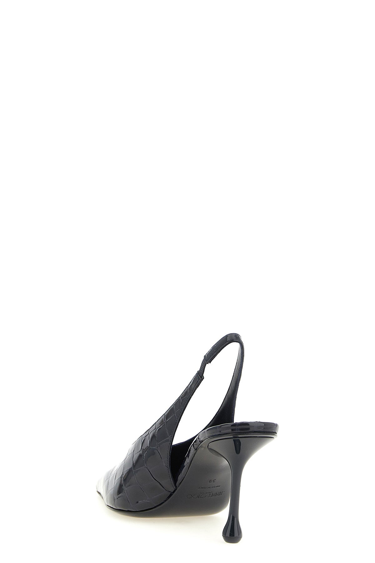 jimmy choo isa slingbacks feature a tapered toe silhouette and a sculptural te