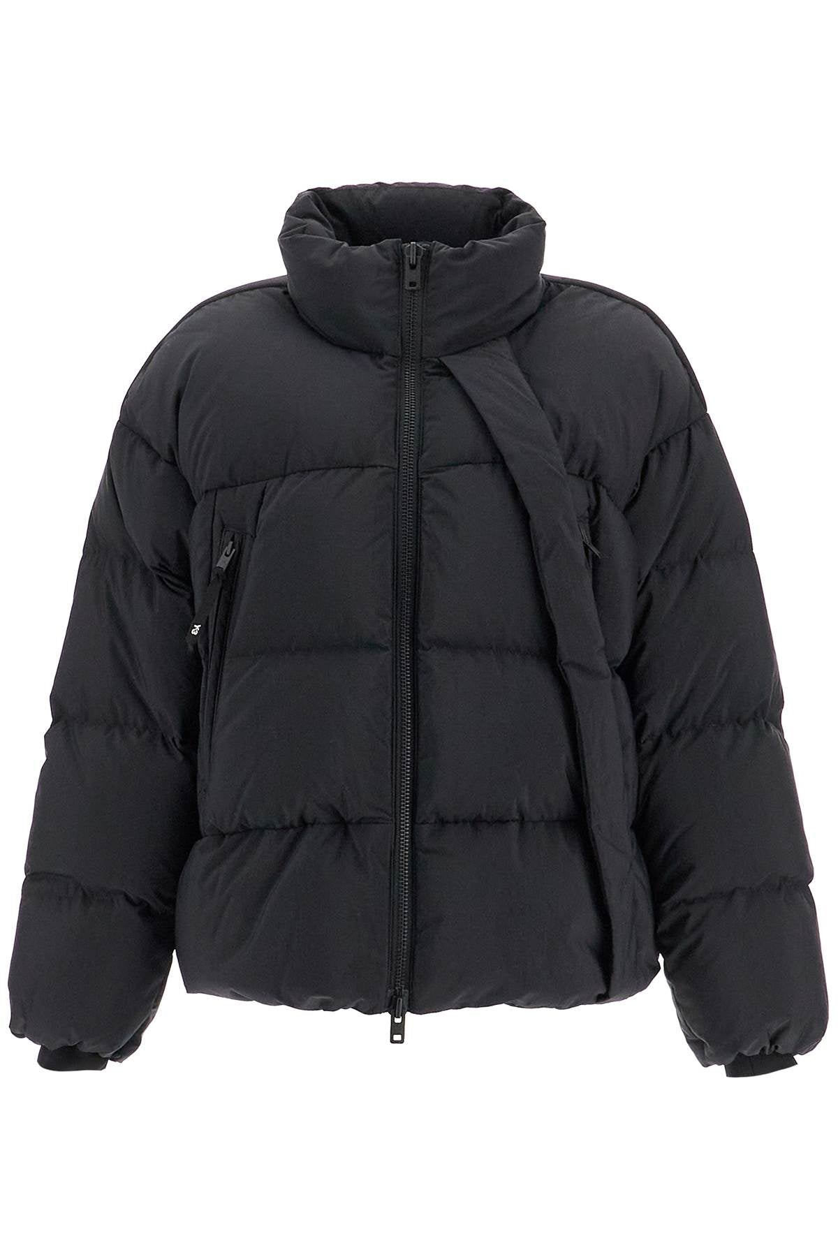 short oversized down jacket