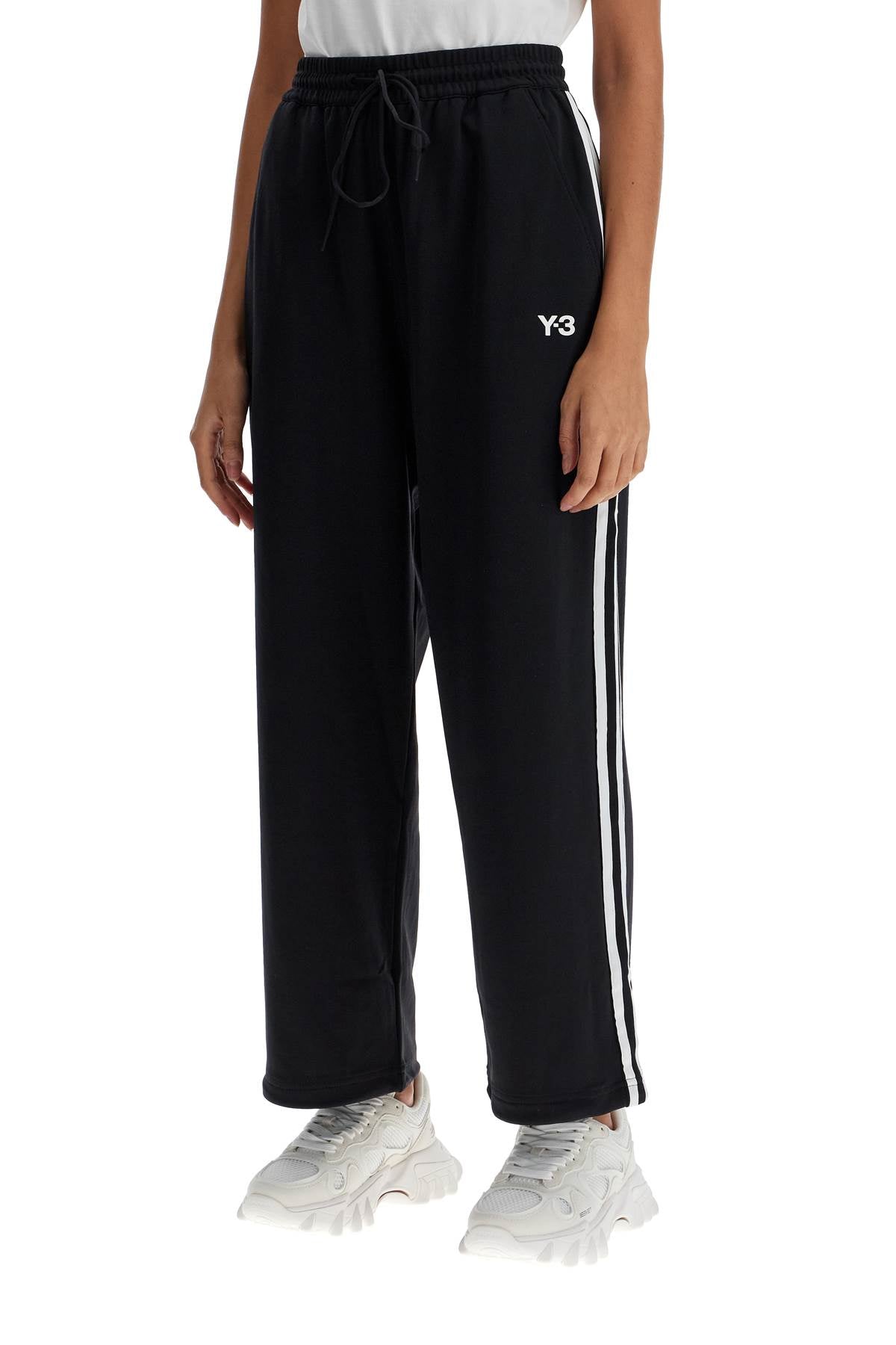 cropped wide-leg joggers with