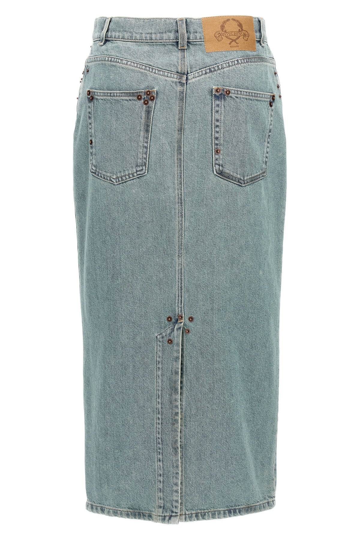 cotton denim skirt