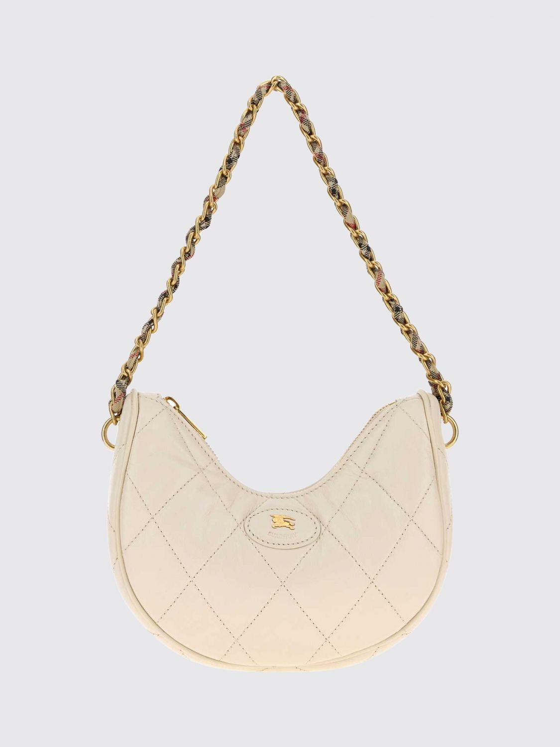 horseshoe quilted lambskin leather mini shoulder bag