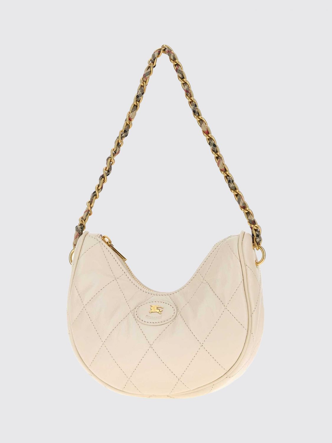 horseshoe quilted lambskin leather mini shoulder bag