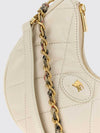 horseshoe quilted lambskin leather mini shoulder bag