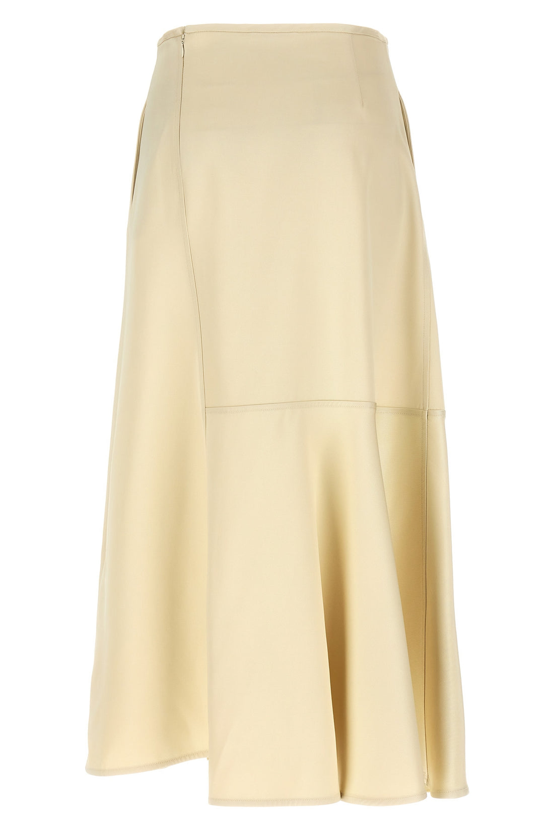 JIL SANDER 34 65 viscose and silk skirt