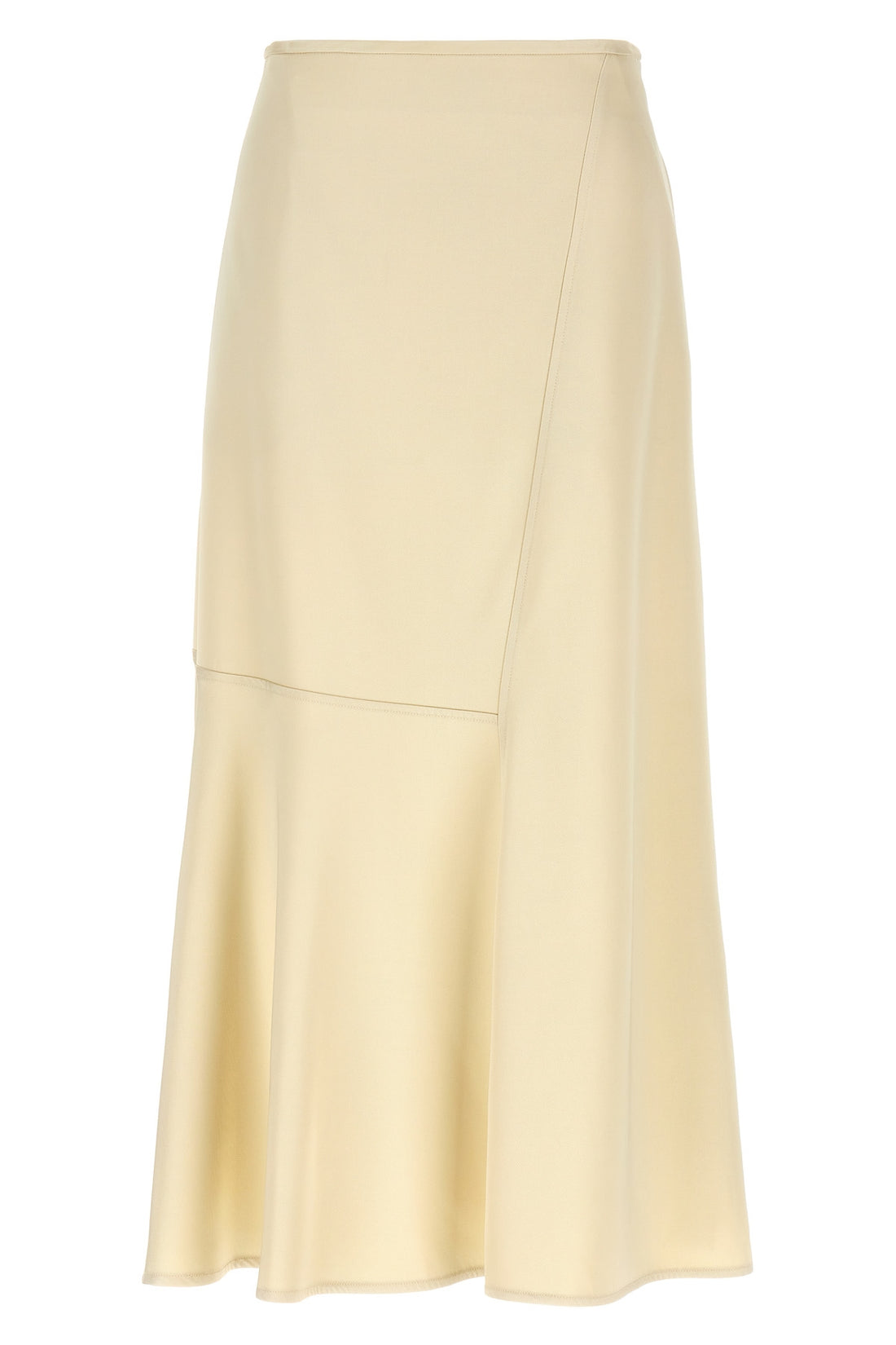 JIL SANDER 34 65 viscose and silk skirt
