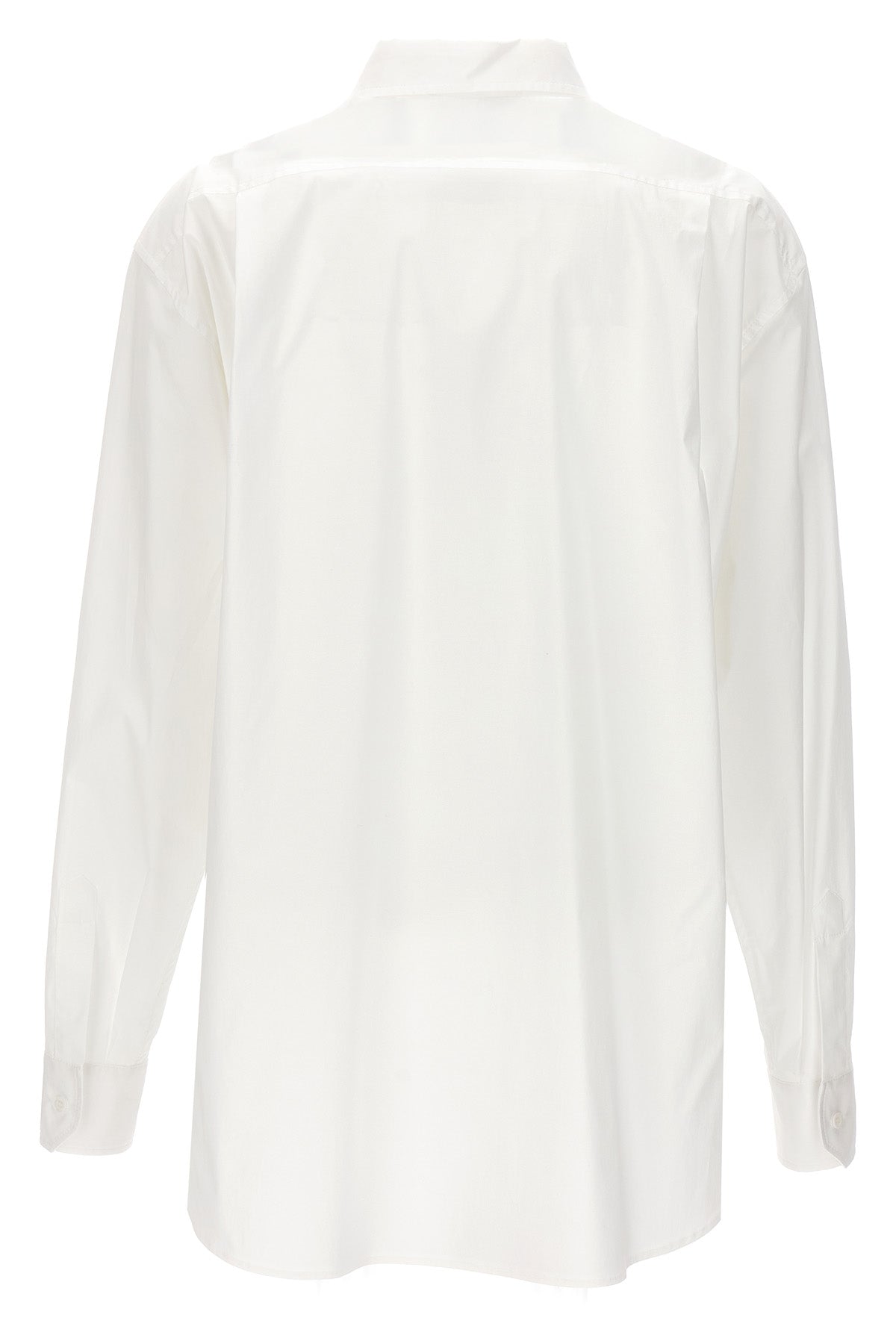 stretch cotton poplin shirt
