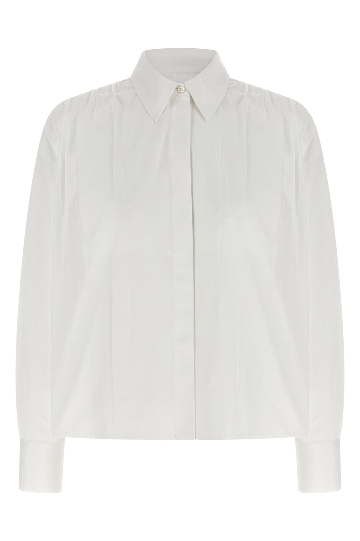 136 shirt in double cotton poplin