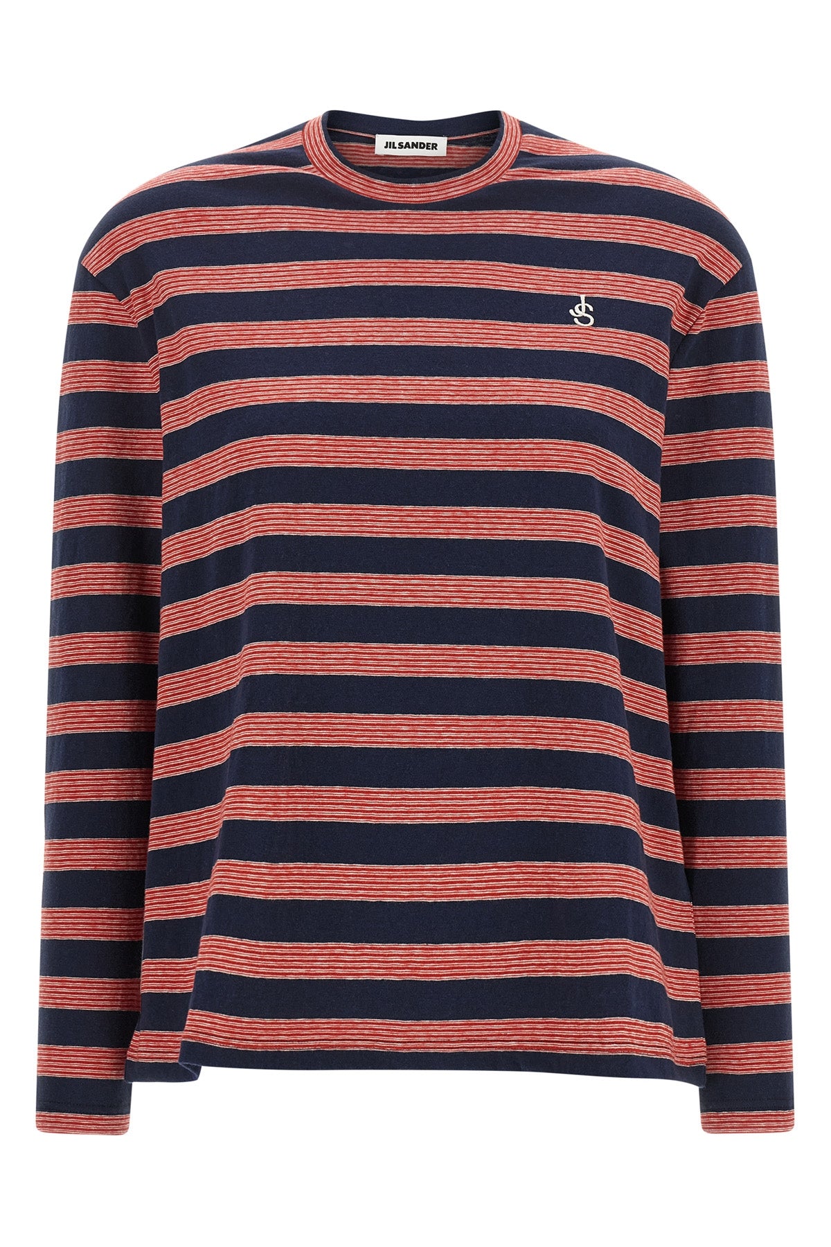 the jil sander long-sleeved crewneck t-shirt sets a new standard for everyday wa